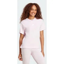 adidas Essentials 3-Streifen Cotton T-Shirt Clear Pink / White 2XL