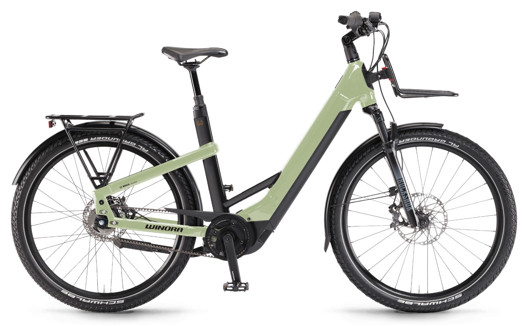 Winora Yakun R5 Pro Bosch 750Wh Elektro Trekking Bike Pistachio | 27.5" Wave 55cm