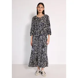 street one studio Maxikleid Gemustert Blau 36
