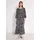 street one studio Maxikleid Gemustert Blau 36