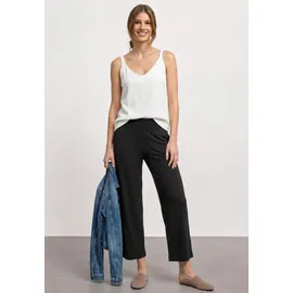 STREET ONE Jerseyhose Culottes Schwarz 44