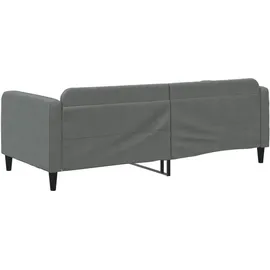 vidaXL Tagesbett Dunkelgrau 90x190 cm Stoff