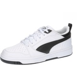 Puma Rebound V6 Lo JR Sneaker, White Black Black, 39
