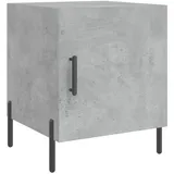 vidaXL Nachtschrank Betongrau 40 x 40 x 50 cm Grau