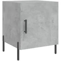 vidaXL Nachtschrank Betongrau 40 x 40 x 50 cm Grau