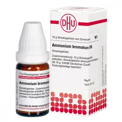 Ammonium Bromatum D6 Globuli