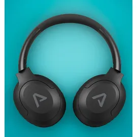 LAMAX Base2, kabellose Kopfhörer, Akkulaufzeit bis zu 48 Stunden, Bluetooth 5.3, Android- und iOS-Unterstützung, leichtes faltbares Design, USB-C