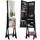 Costway Schmuckschrank mit 12 LEDs