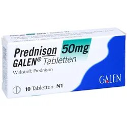 Prednison 50 mg GALEN Tabletten 10 St