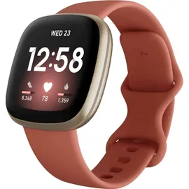 Fitbit Versa 3 altrosa/aluminium softgold