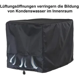 MINKUROW Schutzhülle Generator 81 x 61 x 61 cm Schwarz