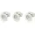 Sygonix Einbauleuchte 3er Set (SY-6417588) Weiß
