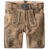 Stockerpoint Trachtenlederhose Girgl in senf gespeckt-grün | Gr.: 50