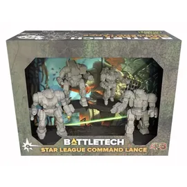 Catalyst Game Labs BattleTech Star League Command Lance | Expansion | RPG | Roleplaying Game in English | Miniature Game Ages 14+ | Spiel auf Englisch