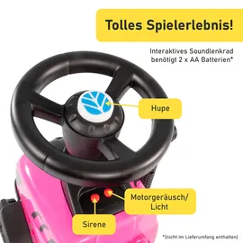 Lemodo Rutschauto Traktor New Holland pink (keine MPNR)
