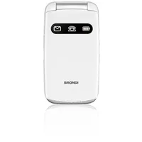 Brondi Amico Favoloso, Klapphandy, Dual-SIM, 7,11 cm (2.8"), 1,3 MP, 800 mAh, Weiß - Weiß