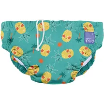 Bambino Mio Bambino Mio, revolutionäre wiederverwendbare Schwimmwindel für Babys und Kleinkinder, Jungen und Mädchen, Alberne Ananas, S (<6 Monate)