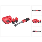 Milwaukee Akku Ratsche Lang 12 V inkl. 2 x 3,0 Ah + Ladegerät