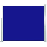 vidaXL Ausziehbare Seitenmarkise 120 x 300 cm blau 45361