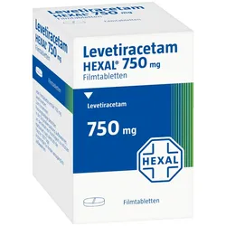 LEVETIRACETAM HEXAL 750 mg Filmtabletten 100 St