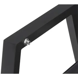 Siena Garden Loungesessel, anthrazit Metall, Kunststoff, Textil, Füllung: Schaumstoff, 72.5x99x82.5 cm, wetterbeständig, Loungemöbel, Lounge-Sessel