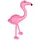 boland party partners b.v. Aufblasbarer Flamingo, 60cm
