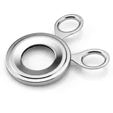 AEKZOX Eieröffner Edelstahl Eierpiekser Ei Scissor Zeitsparender Eierschneider Gourmet Eierköpfer Eier Cutter Für Rohe Und Gekochte Eier Küchenwerkzeug