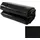 MCW Pool-Abdeckplane Solarplane rechteckig schwarz 6x4m