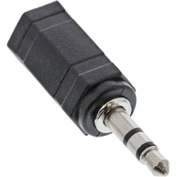 InLine Audio Adapter - 2,5mm Klinke Buchse an 3,5mm Stecker - Stereo