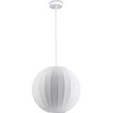 Paco Home 1-flg. E27 60 cm geschwungen weiß