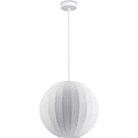 Paco Home 1-flg. E27 60 cm geschwungen weiß