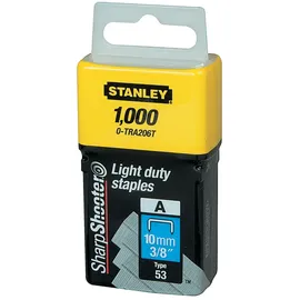 Stanley Klammern Typ A 10 mm Stahl 1000 St.