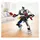 Wisam 2in1 Sportwagen Roboter Bausteine 320-tlg.