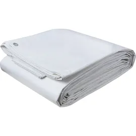 Woltu Abdeckplane weiß 3x4 m