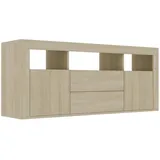 vidaXL TV-Schrank Sonoma-Eiche 120x30x50 cm Holzwerkstoff