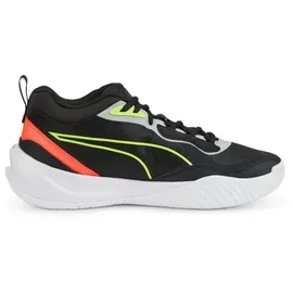 Puma Playmaker Pro Basketballschuhe Unisex jet black/lime squeeze 44 (UK 9.5)