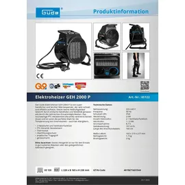 Güde GEH 2000P