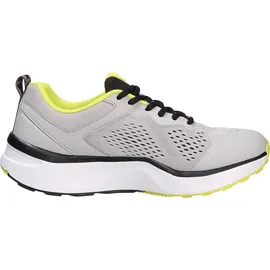 Joya Veloce M Light Grey, Herren Sneaker aus technischem Mesh, grau 43 - 43