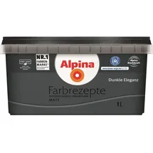 Alpina Farbrezepte Innenfarbe 1 l dunkle eleganz matt