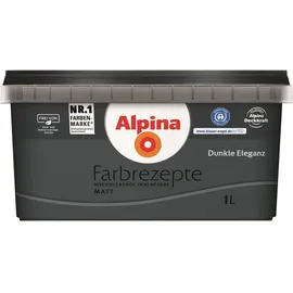 Alpina Farbrezepte Innenfarbe 1 l dunkle eleganz matt