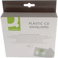Connect KF02208 CD/DVD-PP-Hülle 40er Pack