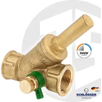Schlösser Armaturen Schlösser Rückflussverhinderer mit Entleerung 1/2"
