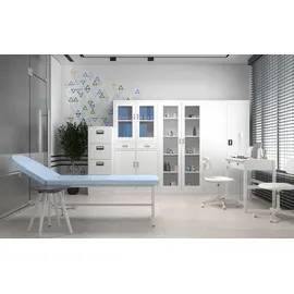 Jan Nowak C012 Aktenschrank 185 x 90 x 40 cm Grau