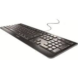 Cherry KC 1000 - Tastatur - Nordisch - Schwarz