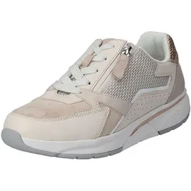 Gabor Damen Sneaker Frauen Halbschuhe,Wechselfußbett,Sportschuhe,Freizeitschuhe,Turnschuhe,Laufschuhe,oasi/Ivory Kombi,39 EU / 6 UK
