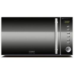 Caso Mikrowelle MG 20 Ceramic menu – Mikrowelle – edelstahl, Grill, Mikrowelle silberfarben
