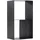Magnus Kaminholzregal R146 Stahl 45 x 30 x 80 cm Schwarz