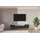 altdecor ELIO Lowboard 200 cm Schwarz/Weiß Holzwerkstoff