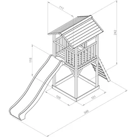 Axi Spielturm Sunny