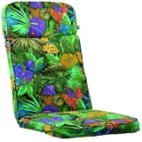 Kettler Taste Sesselauflage Dekor Papagei 123x50x9 cm